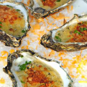 Irresistible Garlic Parmesan Baked Oysters: A Savory Delight