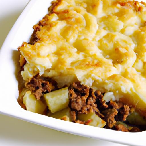 Hearty Ground Beef & Potato casserole: Comfort Food Delight
