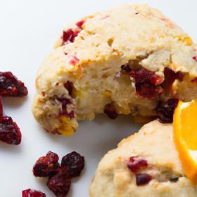 Zesty Cranberry Orange Scones: A Citrus Twist to Classic Delight