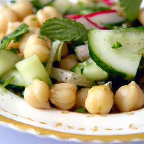 Refreshing Chickpea and Cucumber Salad: A Nutritious Delight