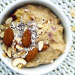 Creamy Vegan Overnight Oats with Almond Butter Boost