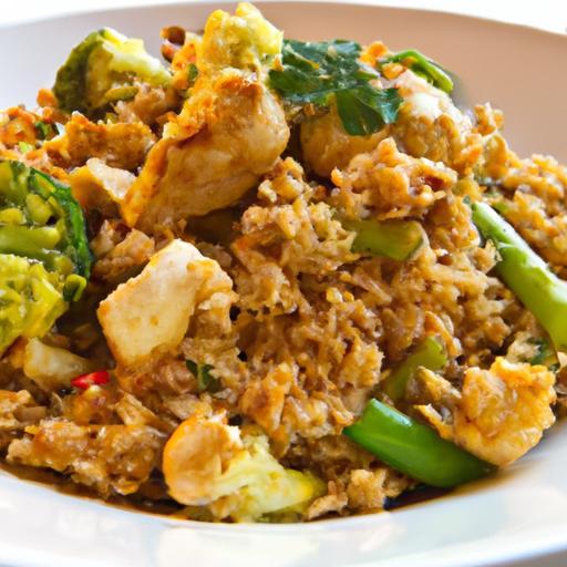 Crispy Cauliflower Chicken Fried Rice: A Healthy Twist