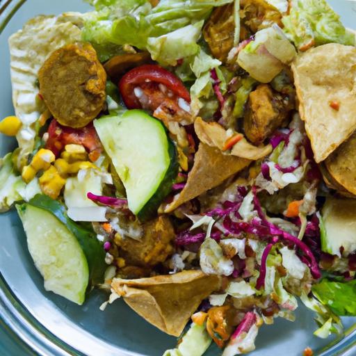 Crunchy Vegan Taco Salad: A Flavor-Packed Plant-Powered Feast