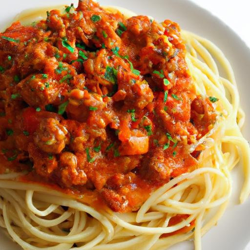 Unveiling Spaghetti with Meat Sauce: A Nutrition Breakdown