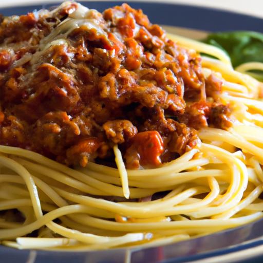 Unveiling Spaghetti with Meat Sauce: A Nutrition breakdown