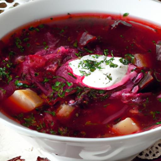 Russian Borscht: A Vibrant Journey ⁣into Traditional Flavors