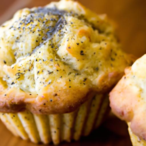 Brighten Your Morning with Zesty Lemon Poppy Seed Muffins