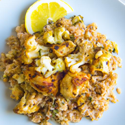Crispy Cauliflower Chicken Fried Rice: A Healthy Twist