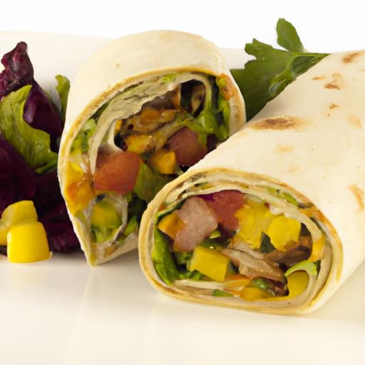 Mediterranean Wrap Magic: A Fresh Taste of Sunny Flavors