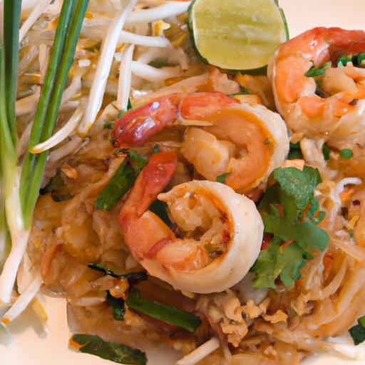 Savoring Pad Thai with shrimp: A Flavorful Thai Classic Guide