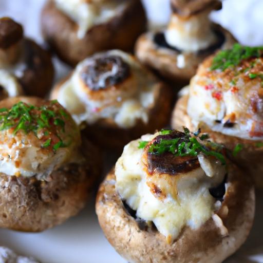 Crab-stuffed Mushrooms: A Savory Seafood Delight Recipe