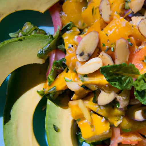 Tropical Twist: Fresh Mango Avocado Salad Recipe Unveiled