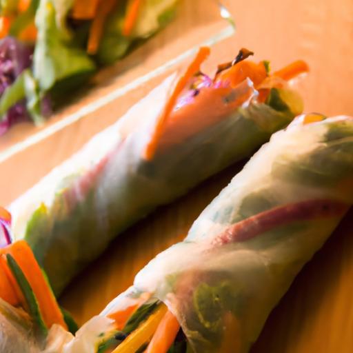 Wholesome Brown Rice & Veggie Spring Rolls: A Fresh Delight