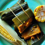 Flavorful Vegan Tamales with Corn & Spinach Delight