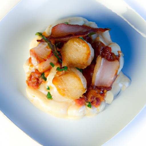 Seaside Indulgence: Creamy Scallop & Bacon Risotto Recipe