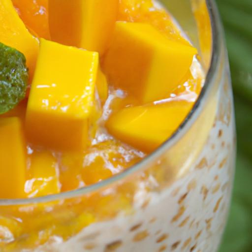Tropical Mango‍ Chia Pudding: A ⁢Creamy, Healthy Delight