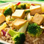 Deliciously Easy Vegan Fried Rice with Crispy Tofu Twist