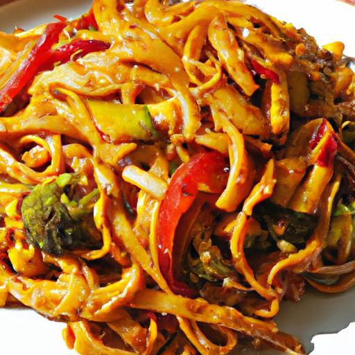 Fiery Vegan Szechuan Noodles: A Spicy Plant-Based Twist