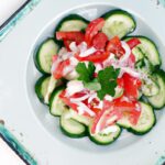 Refreshing Creamy Cucumber Tomato Salad: A Perfect Blend