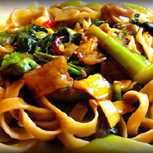 fiery Vegan Szechuan Noodles: A Spicy Plant-Based Twist