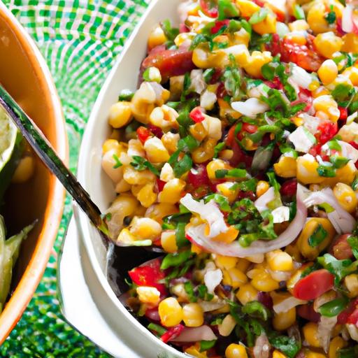 Zesty Mexican Street Corn Salad: A Flavorful summer Treat