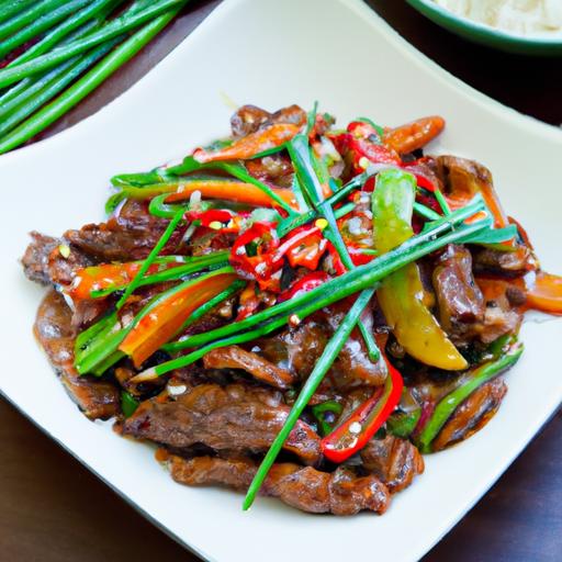 Fiery Flavors: Mastering Sichuan Spicy Beef Stir-Fry Delight