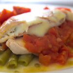Savory Stuffed Chicken Breast with Mozzarella & Tomatoes