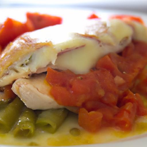 Savory Stuffed Chicken Breast with Mozzarella & Tomatoes