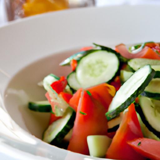Selecting the Perfect Cucumbers and tomatoes for Crispness and Flavor