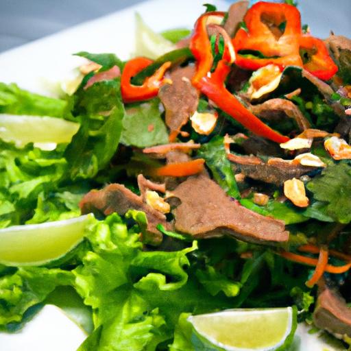 Discovering the Heat Spectrum in Thai Spicy Beef Salad