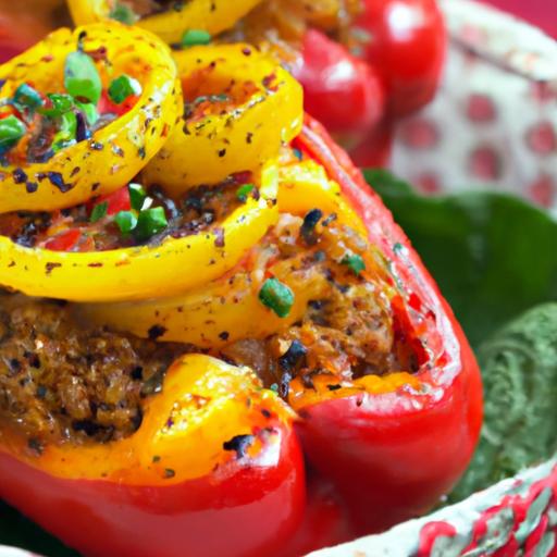 The Vibrant Nutritional Powerhouse Behind Colorful Quinoa Stuffed Peppers