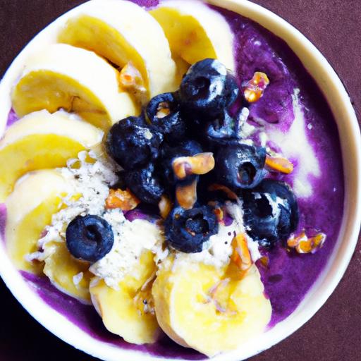 The Nutritional powerhouse Behind Blueberry Banana Smoothie Bowls