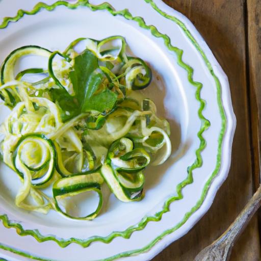 The Art of Crafting​ Perfectly Spiralized Zucchini ‌Noodles
