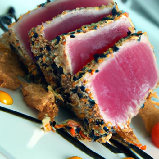 The Art of Perfectly Seared Sesame-Crusted Ahi Tuna